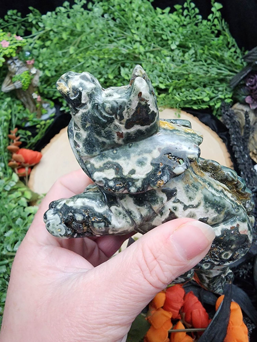 Thumbnail: Ocean Jasper Triceratops