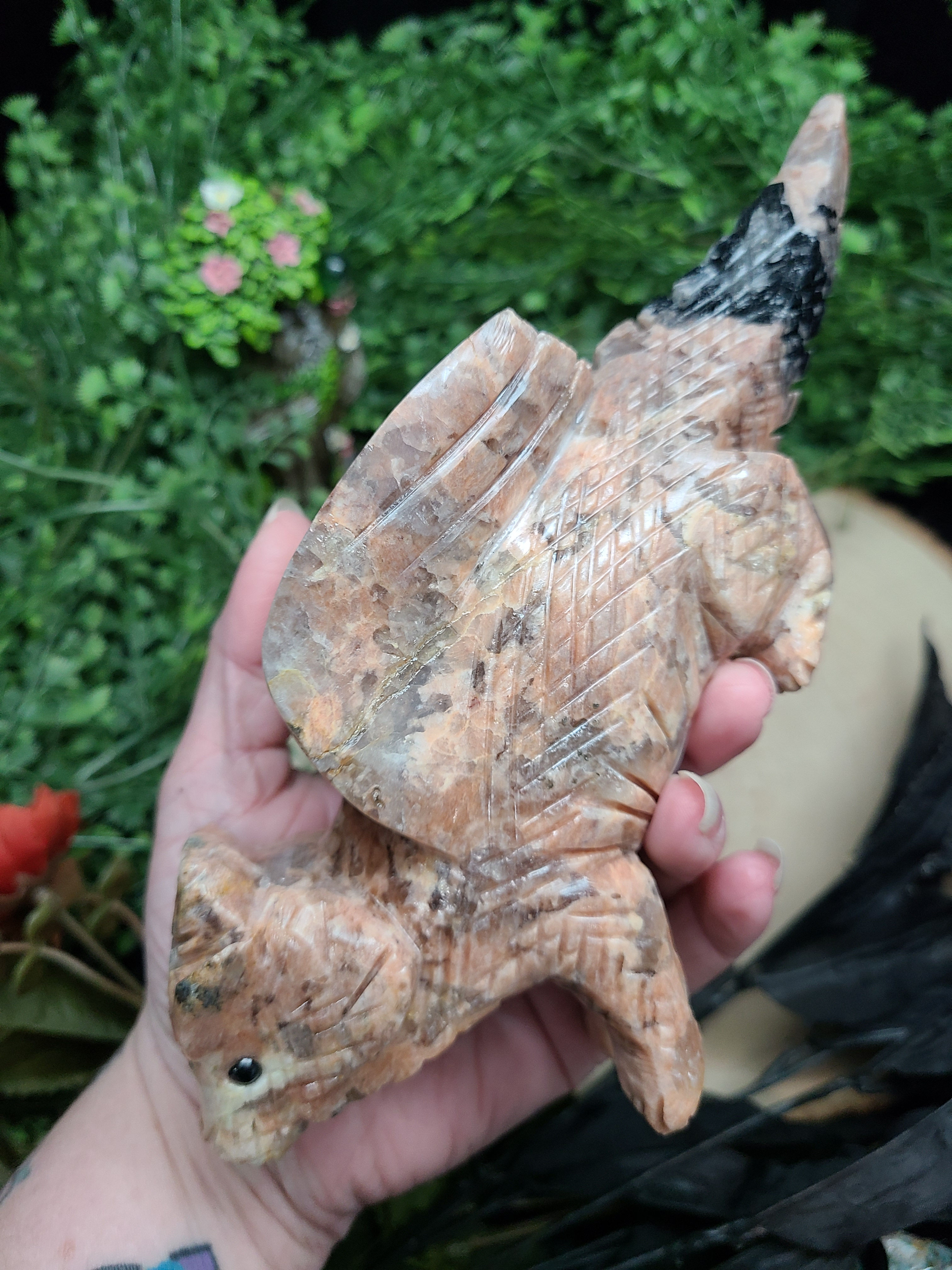 Zebradorite Carved Dragon