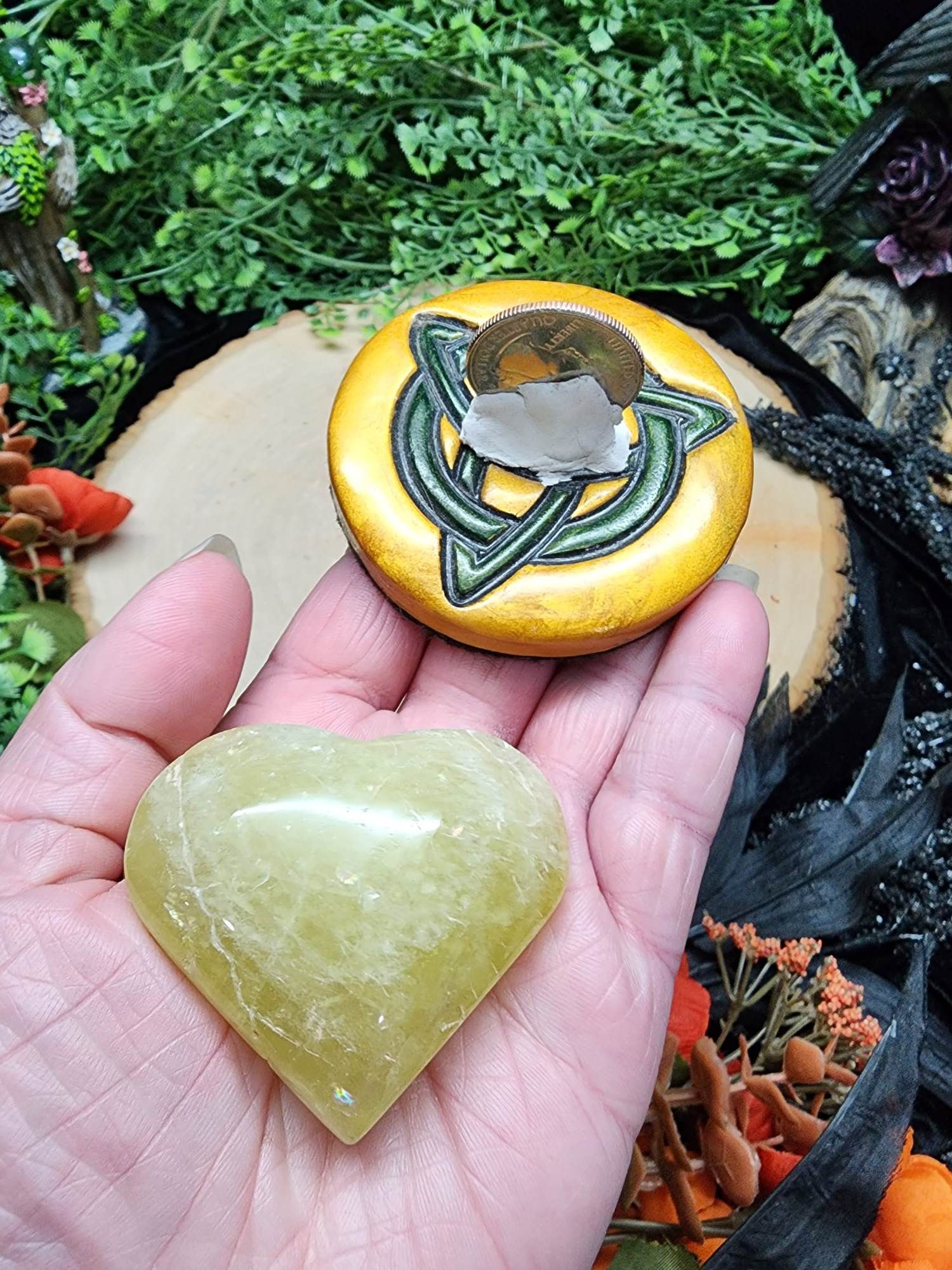 Citrine Heart