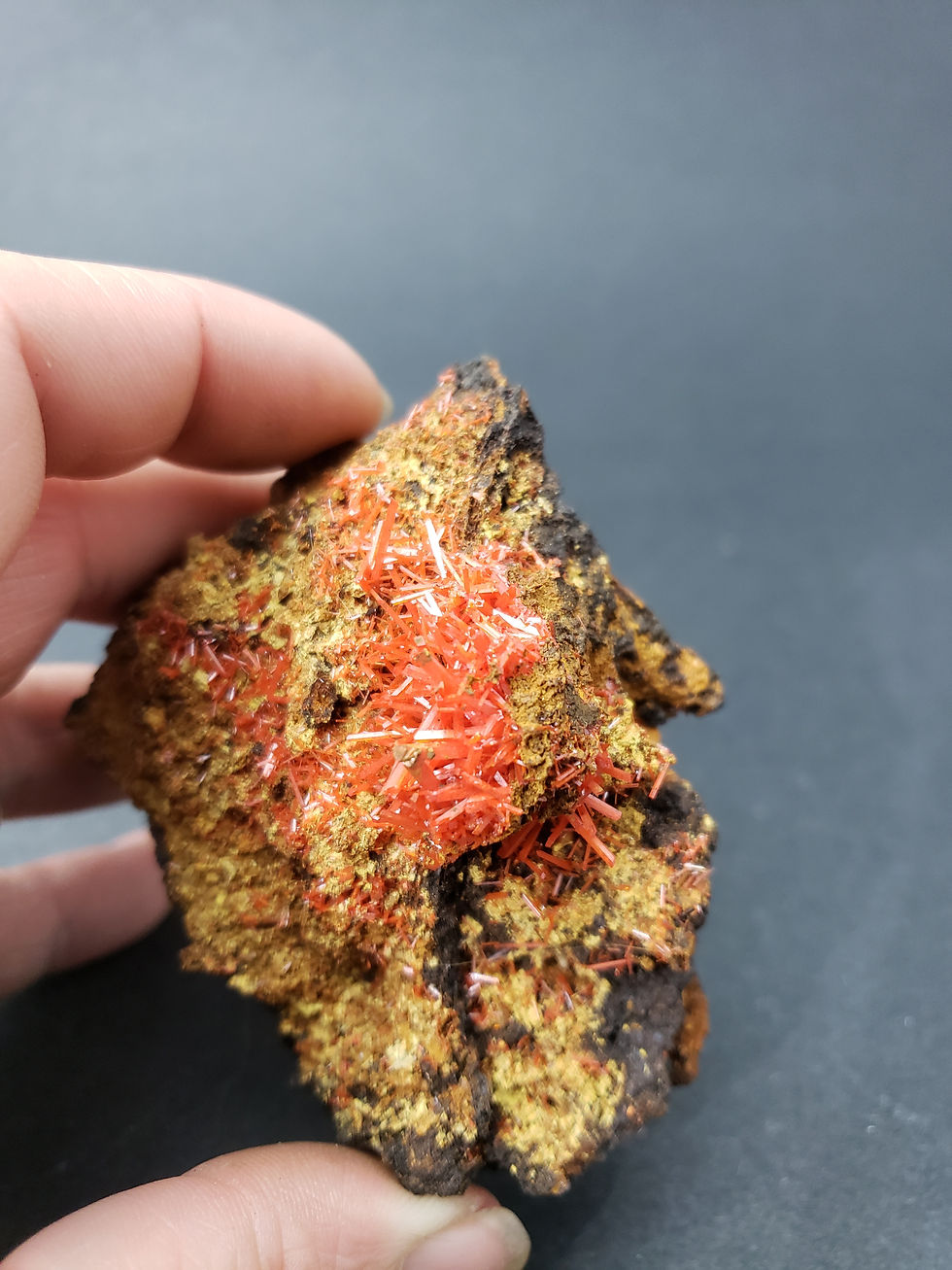 Thumbnail: Crocoite Cluster
