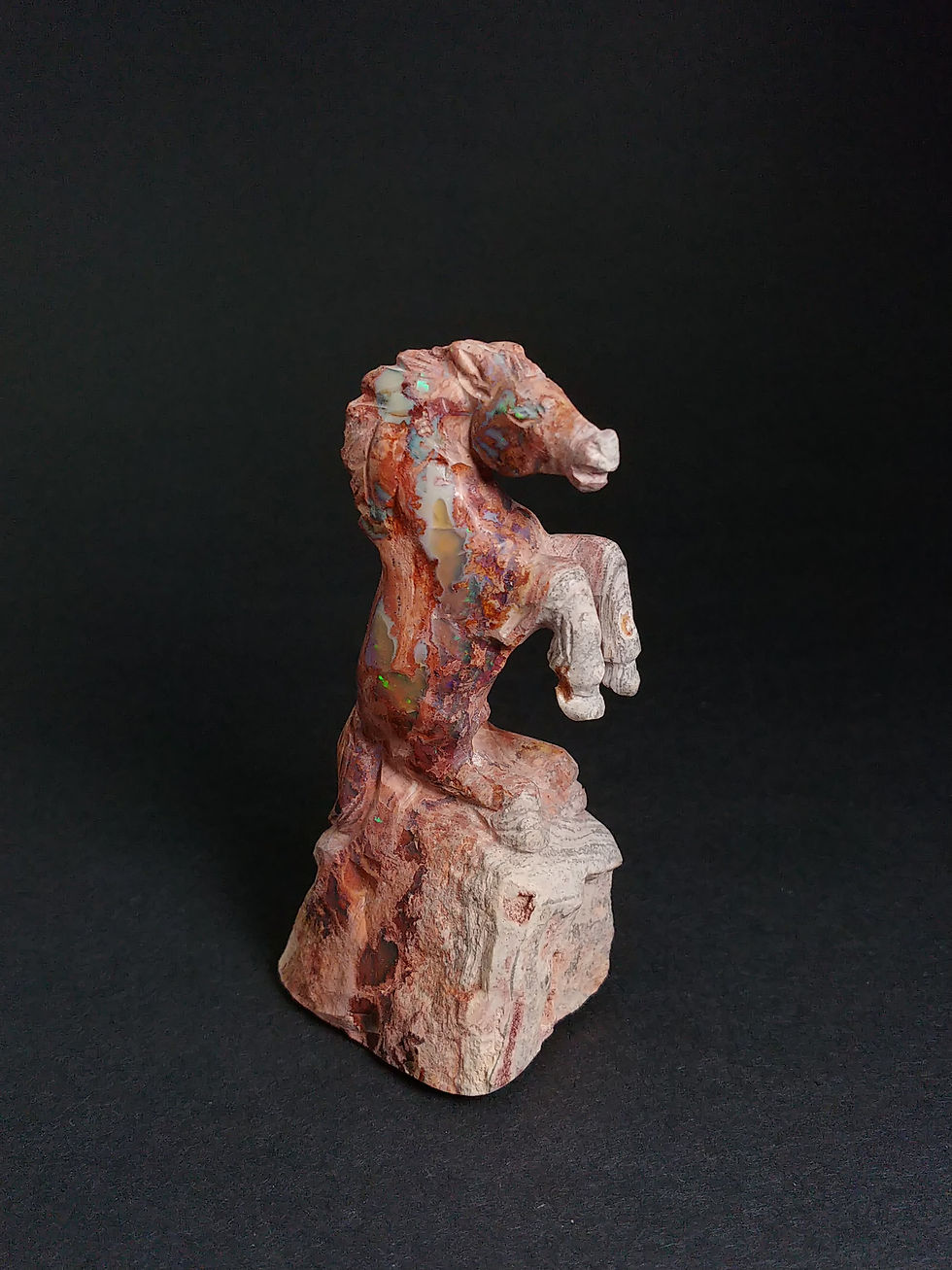 Thumbnail: Cantera Fire Opal Horse