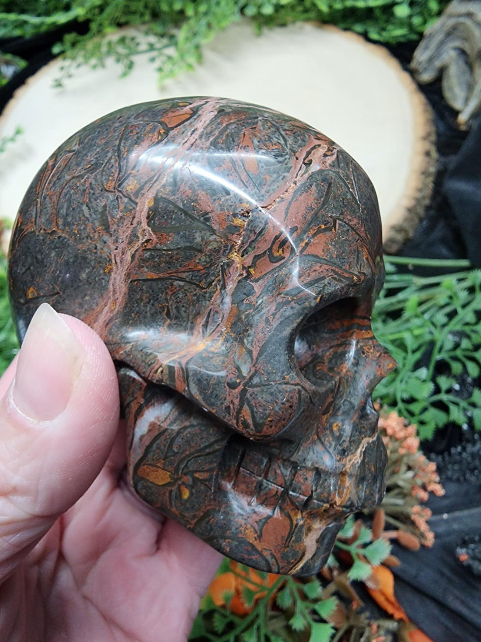 Thumbnail: Brecciated Fluorite Skull