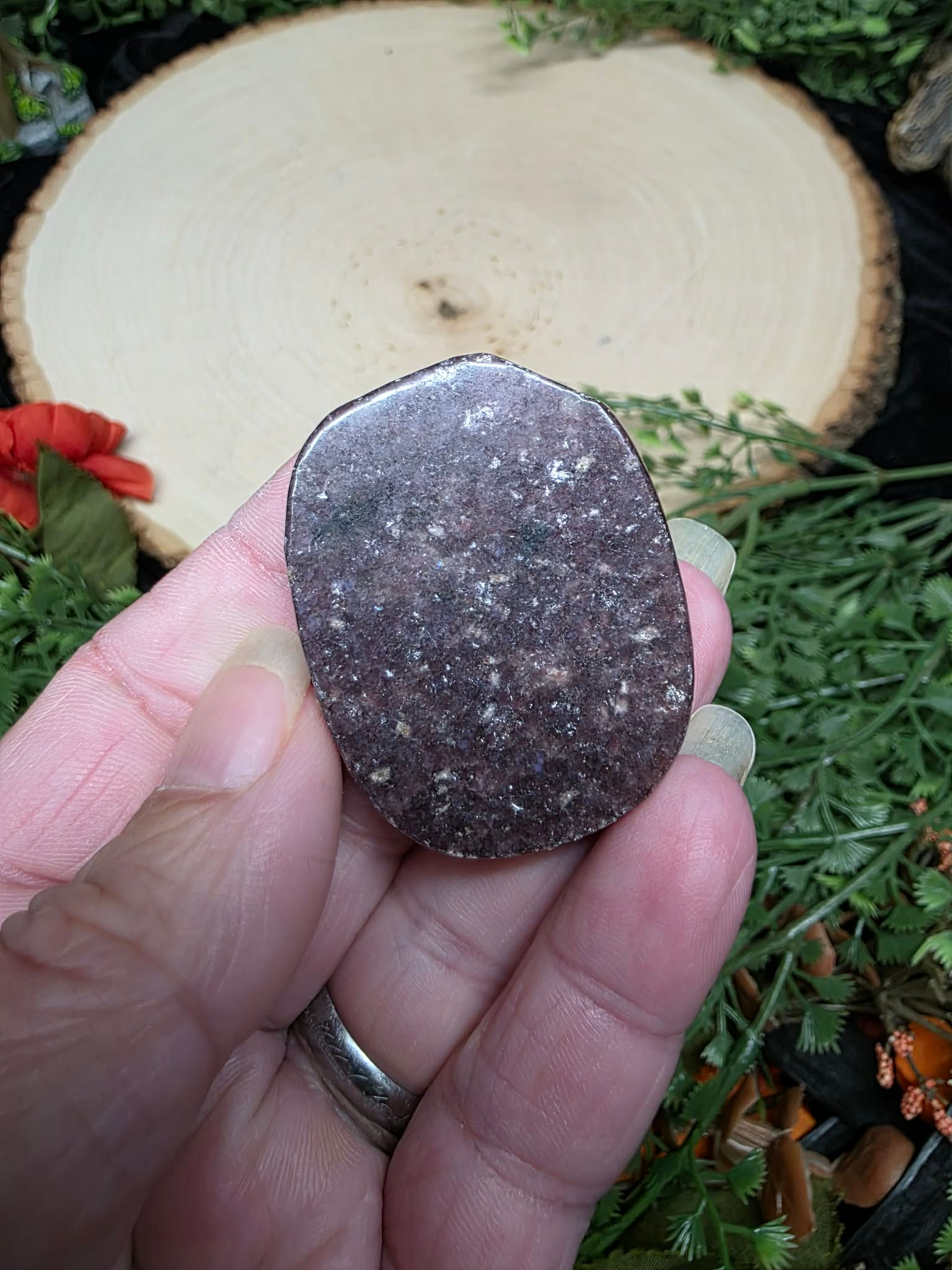 Lepidolite Pillow
