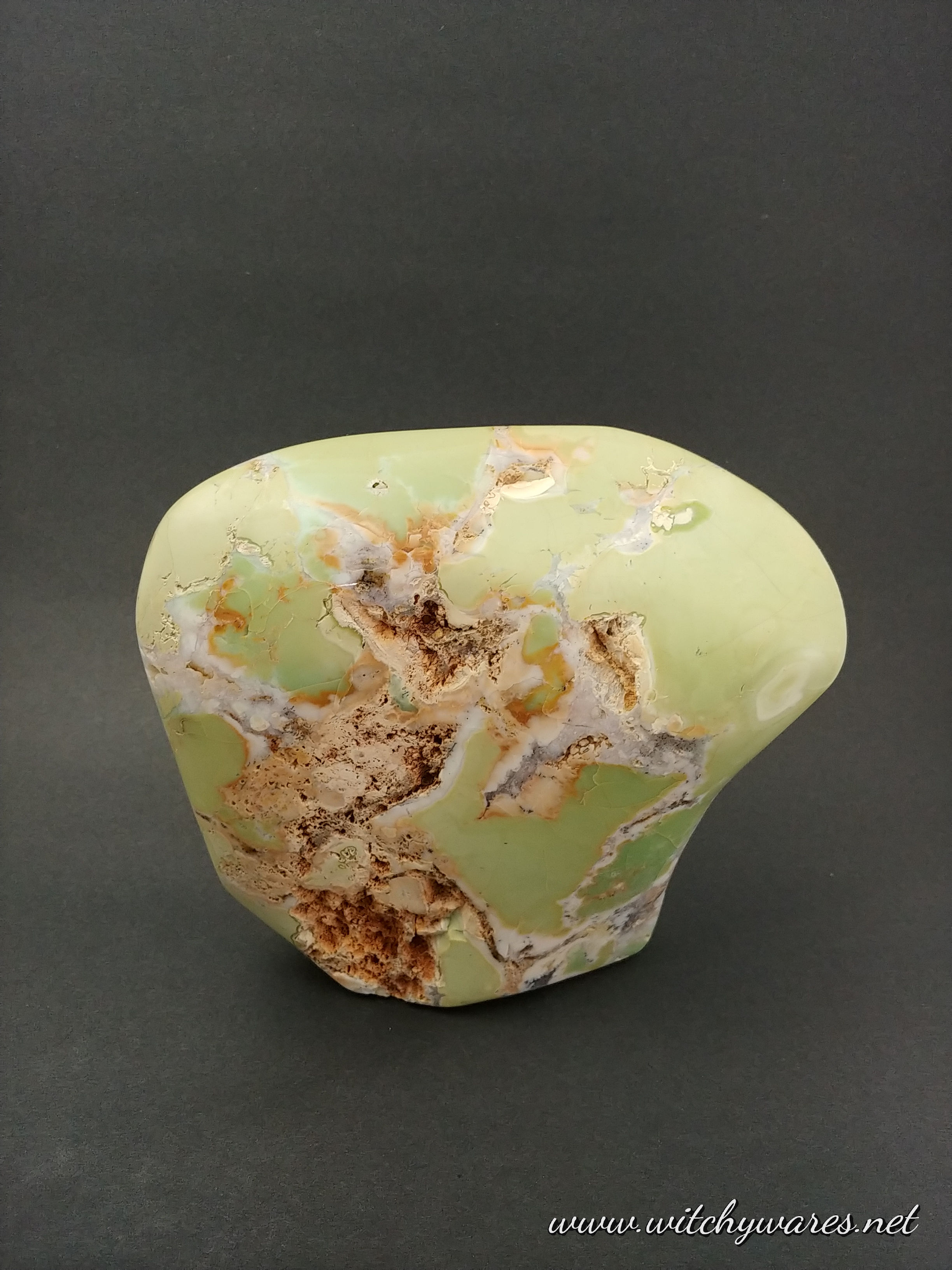 Opalized Chrysoprase Freeform