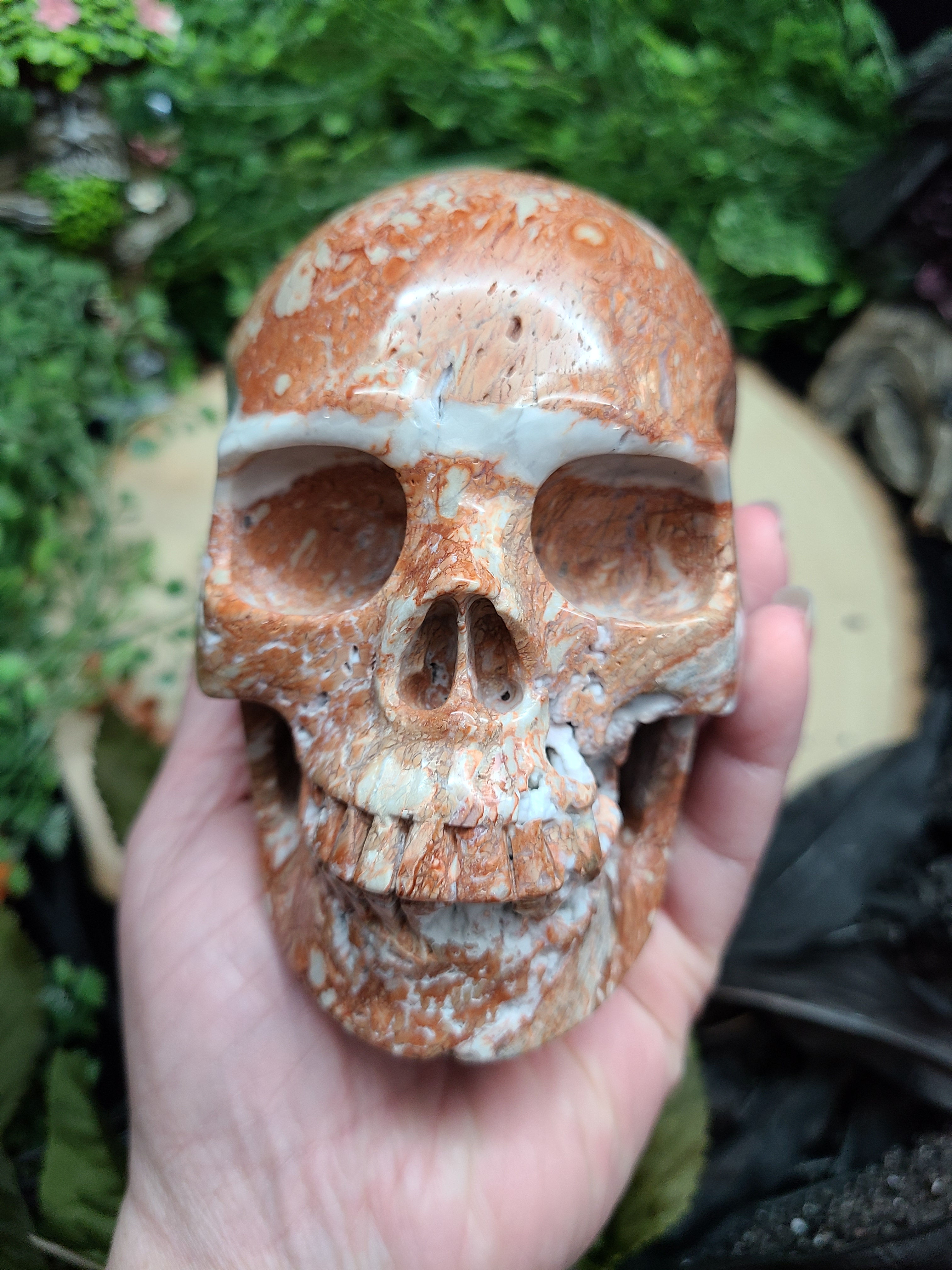 Crazy Lace Crystal Skull