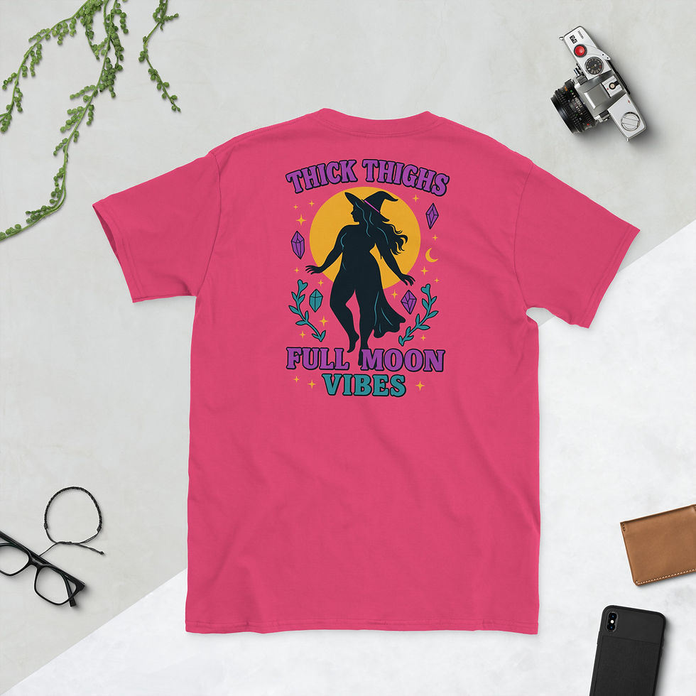 Thumbnail: Full Moon Vibes Short-Sleeve Unisex T-Shirt