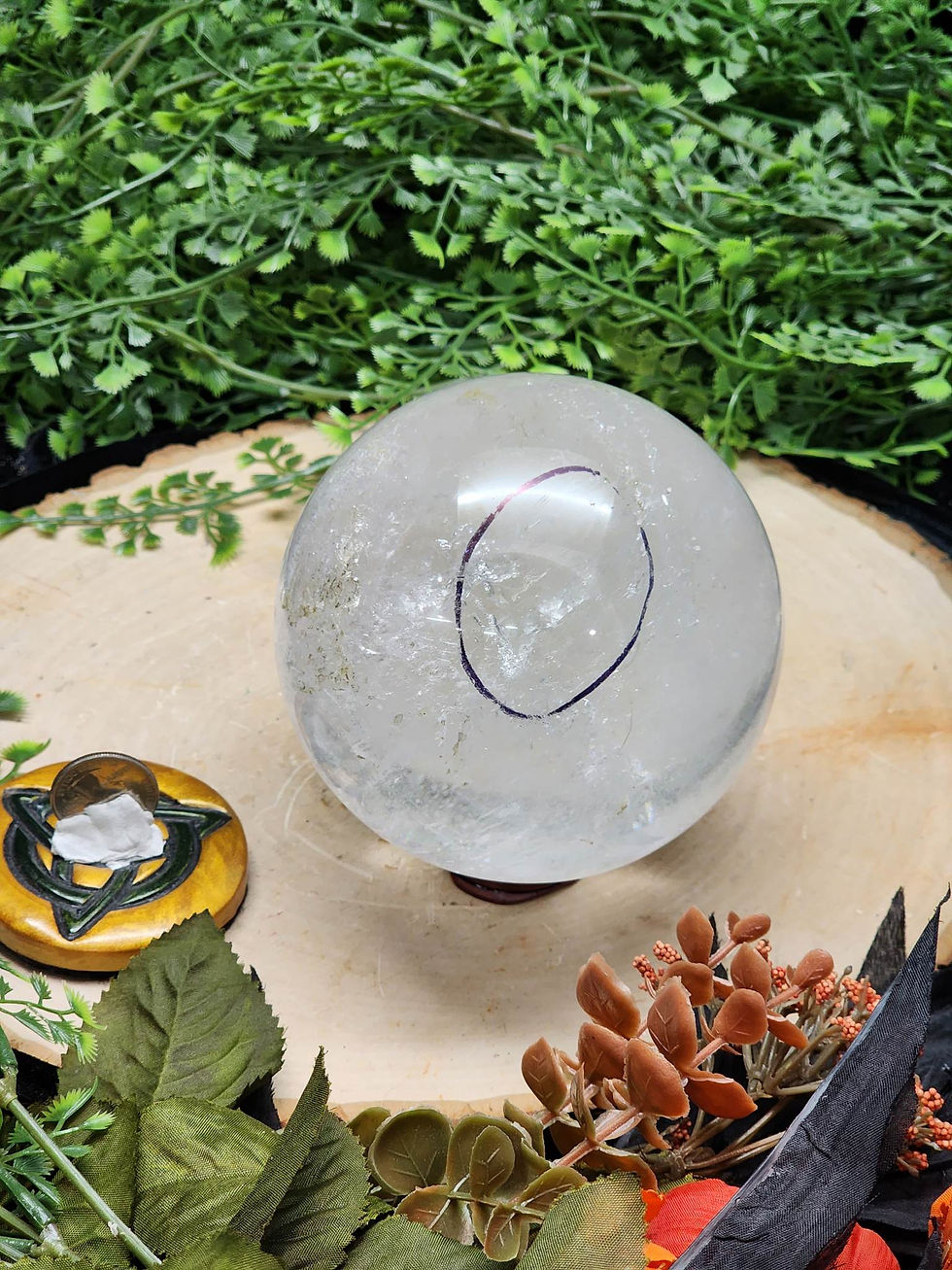 Thumbnail: Enhydro Quartz Sphere