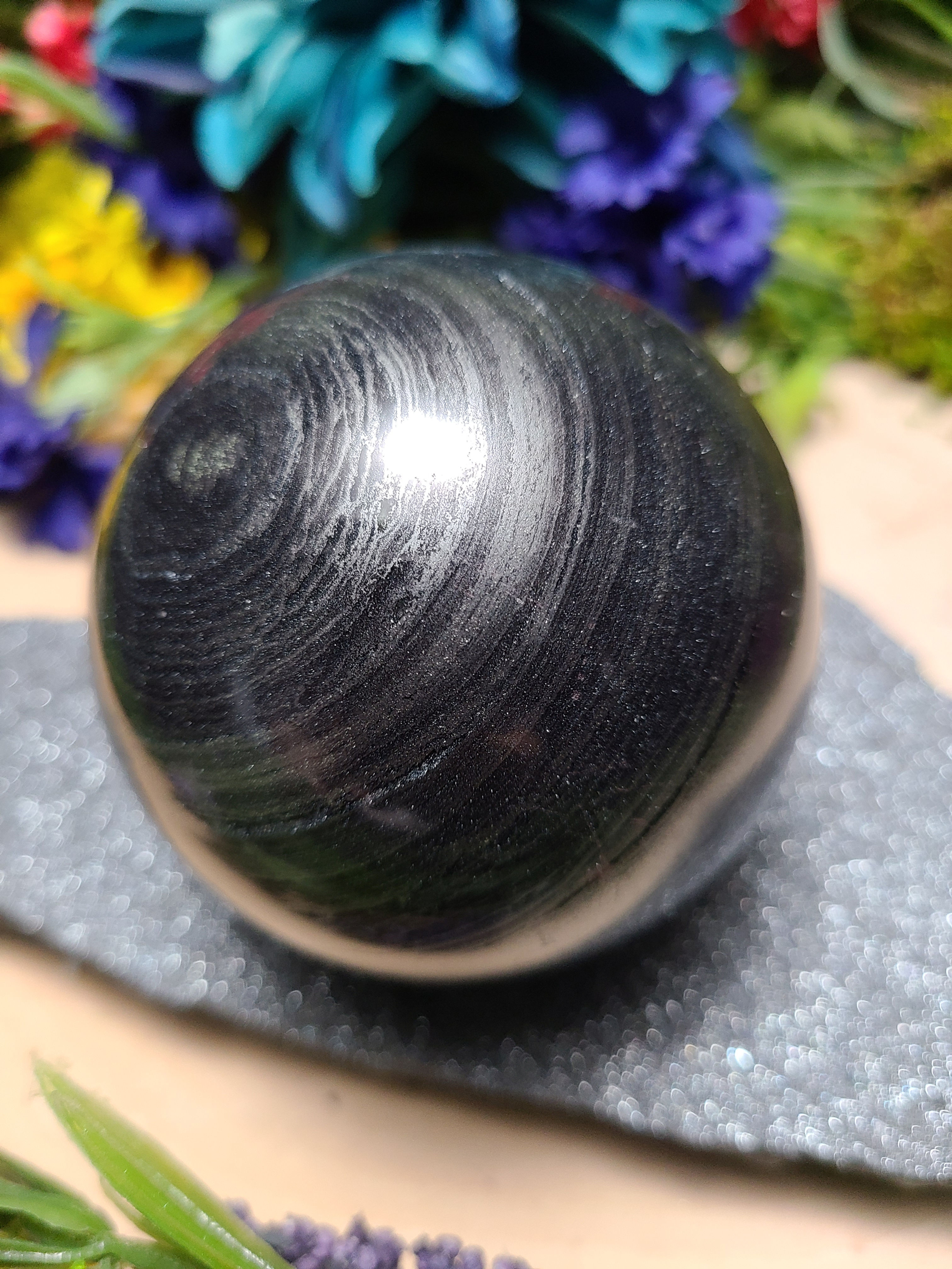 Specular Hematite Sphere