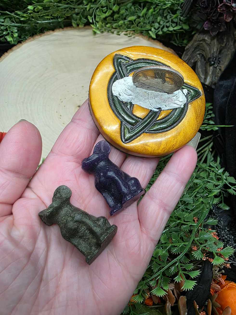 Thumbnail: Custom Carved Bastet / Cat