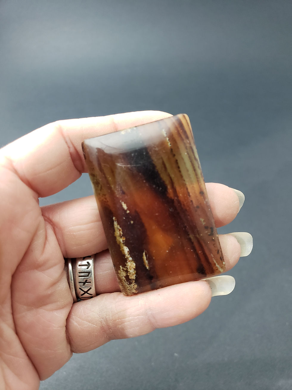 Thumbnail: Polished Amber Pendant