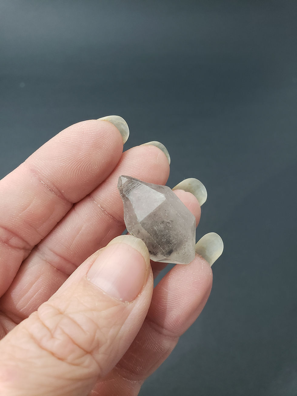 Thumbnail: Carbon Included Quartz Point