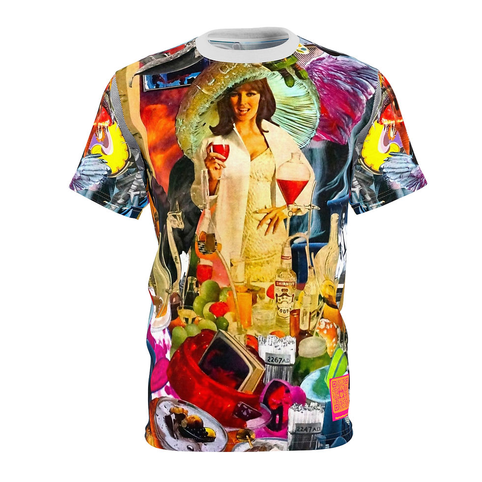 Thumbnail: Bartending Basement Barista Graphic T-Shirt