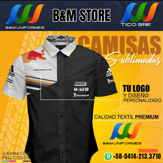 CAMISAS SUBLIMABLES