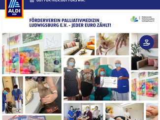 Wir benötigen Ihre Stimme! Aldi - Gut für Hier. Gut fürs Wir. 