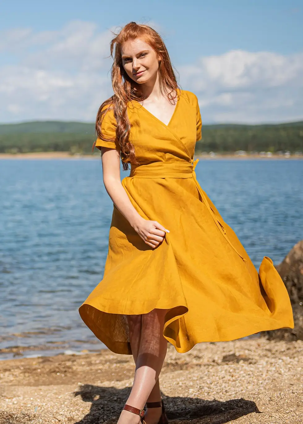 Thumbnail: Women Classic Dress fit all size