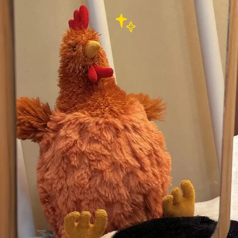Thumbnail: Cuddly British JELLYC Chick: Adorable Chicken Toy for Kids!