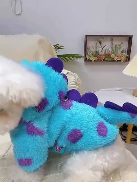 Thumbnail: Velvet Dinosaur  Pet cloth for pet & cat