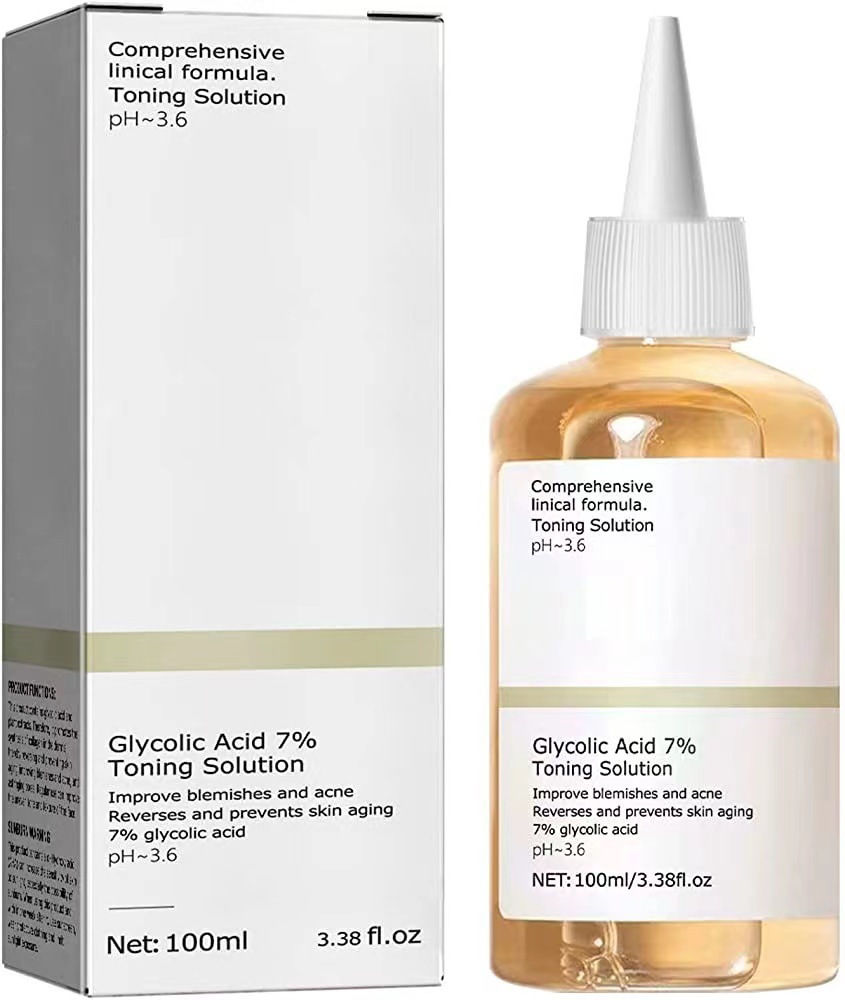 Thumbnail: 100ml Glycolic Acid 7% Toning Solution To Remove Acne and Moisturize Skin Rejuve