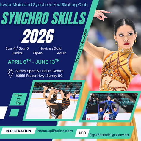 Synchro Skills 2026 - Lower Mainland Synchronized Skating Club