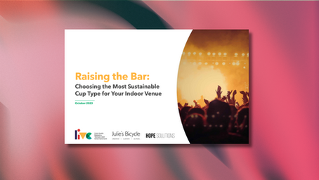 Raising the Bar: Choosing the Most Sustainable Cup Type for Your Indoor Venue