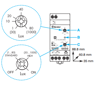 Instalando interruptores crepusculares