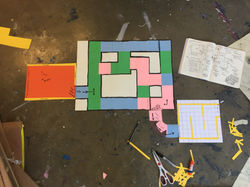 Original maze plan