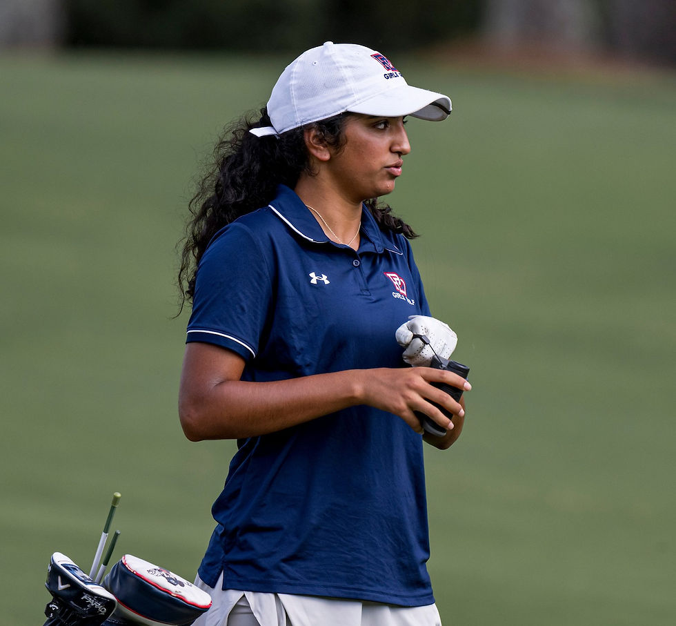 Providence Day golfer Mali Pillai
