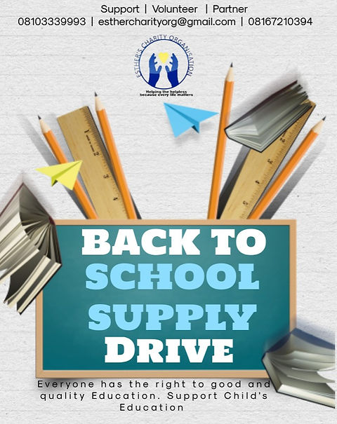 Copy of Back to School Drive Flyer Templ