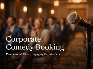Corporate Comedy Booking 2026 | Heritage Talent Booking