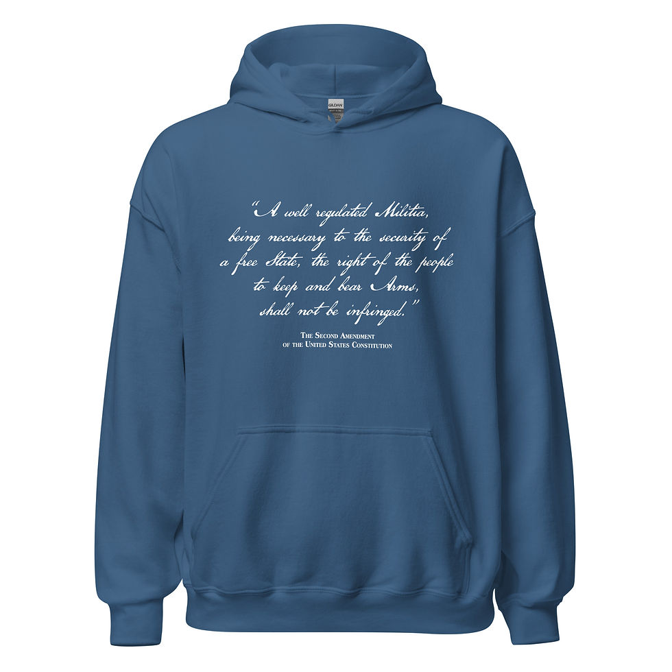 Thumbnail: Unisex Hoodie - 2nd Amendment