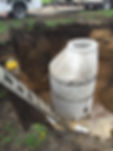 Storm sewer manhole construction