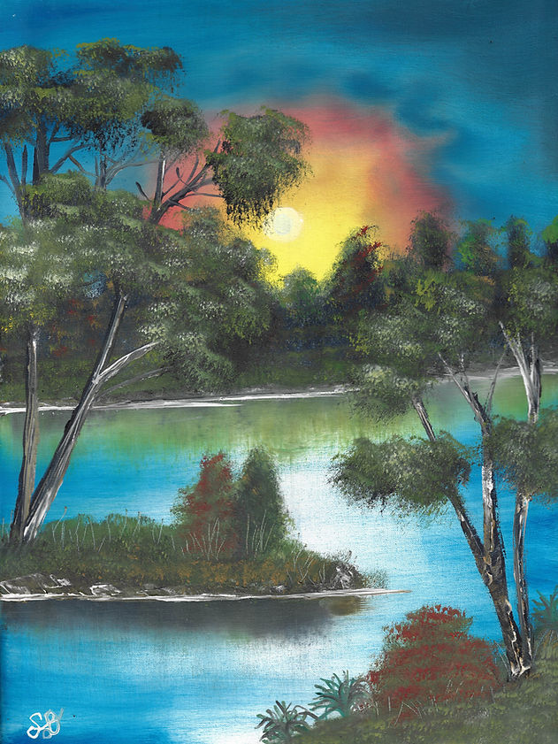 Sunset on the River III NFT.jpg