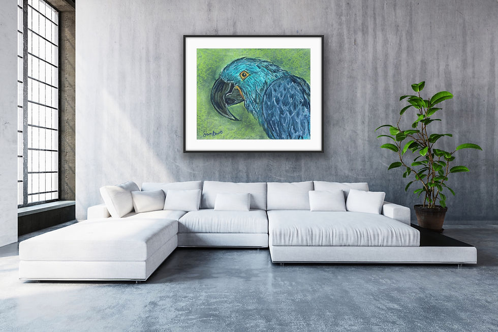 Thumbnail: Blue Macaw