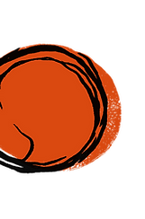 Orange Circle Background 2