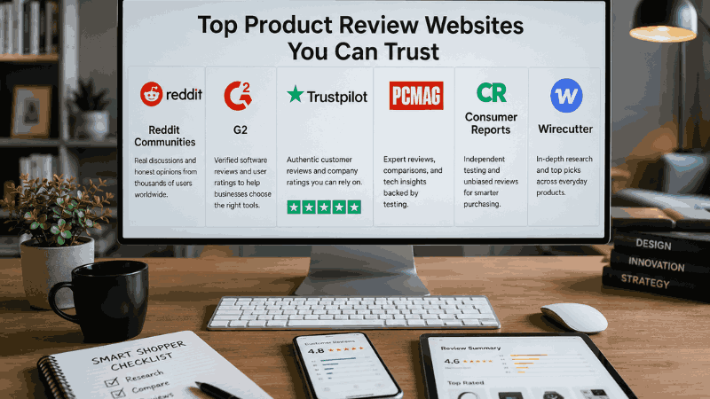 Top Product Review Websites You Can Trust