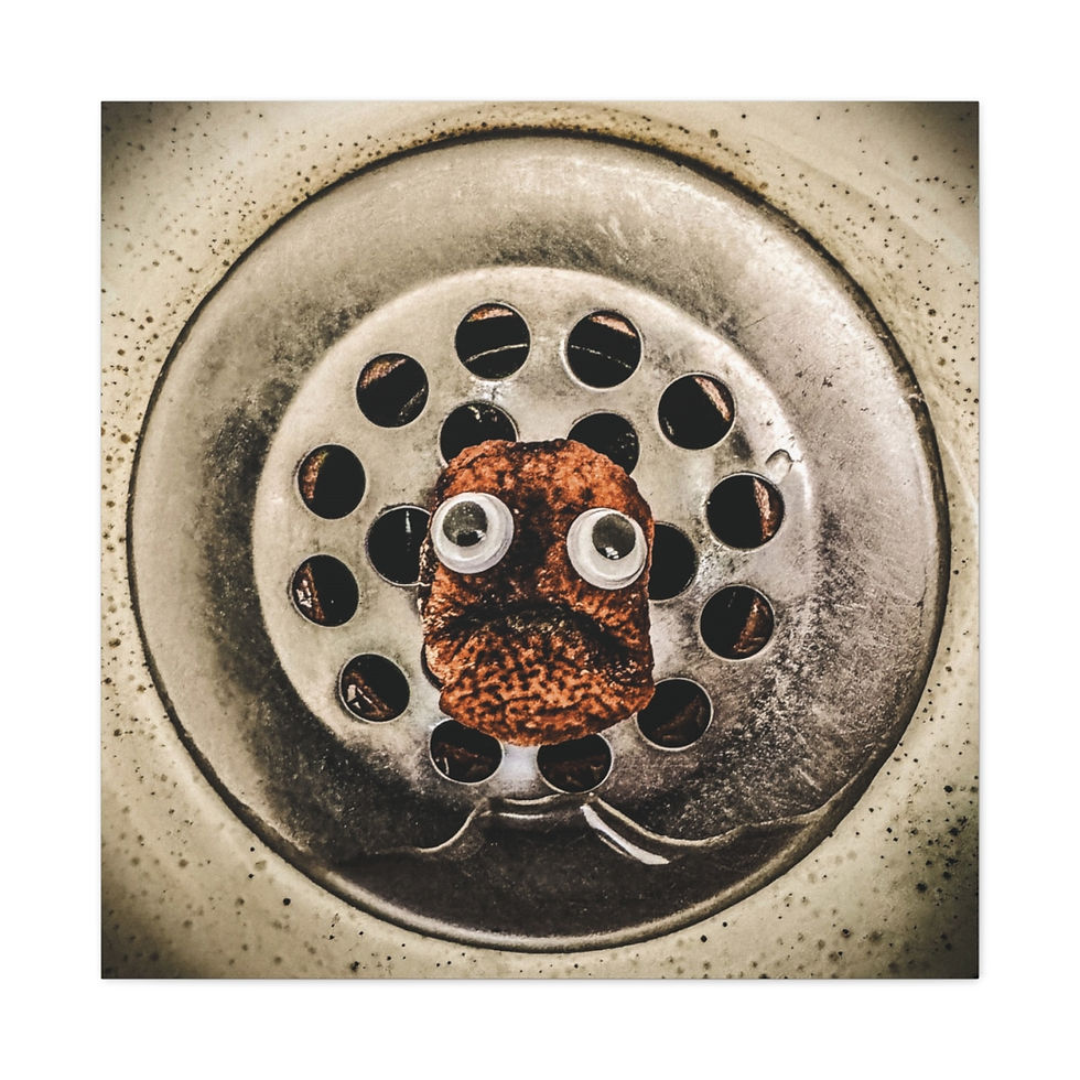 Thumbnail: Canvas of a Dirty Drained Kumquat