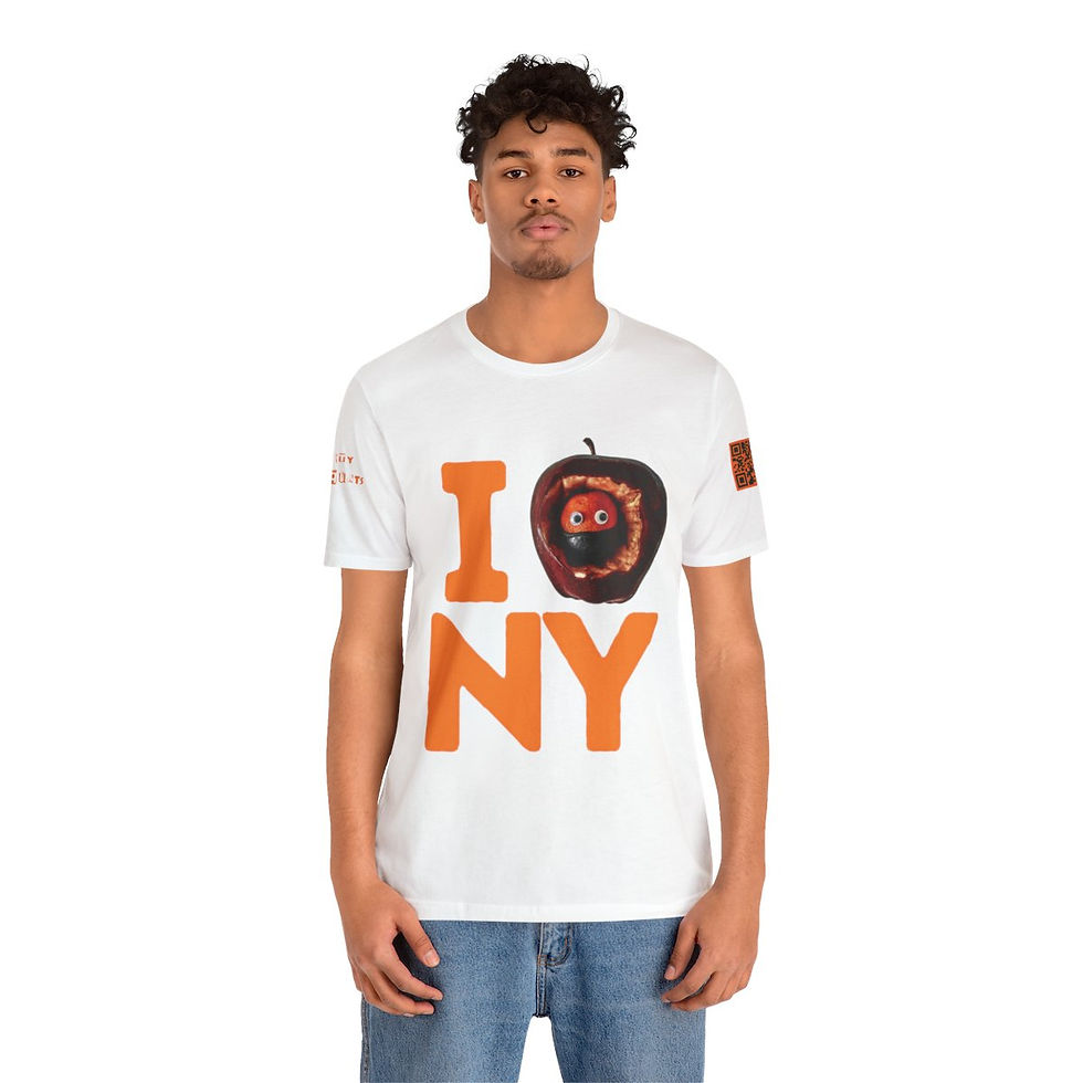 Thumbnail: Dirty Apple NY Tee (Orange Type)