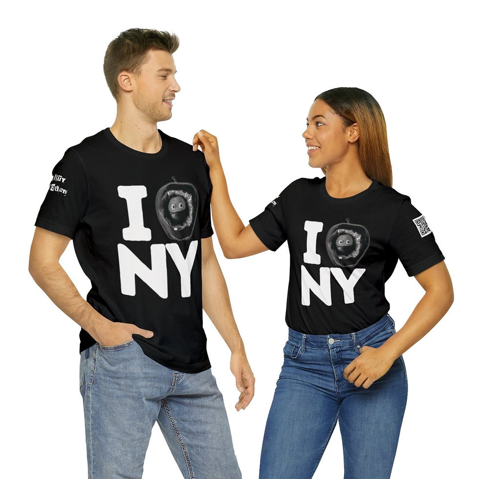 Thumbnail: Dirty Kumquats - Dirty Apple NY Tee (NOIR)