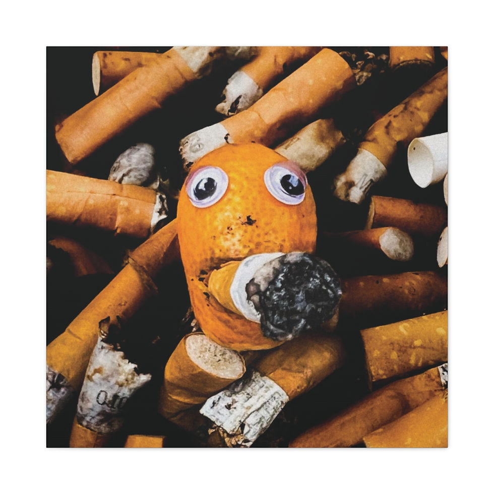 Thumbnail: Canvas of a Dirty Butt Kumquat
