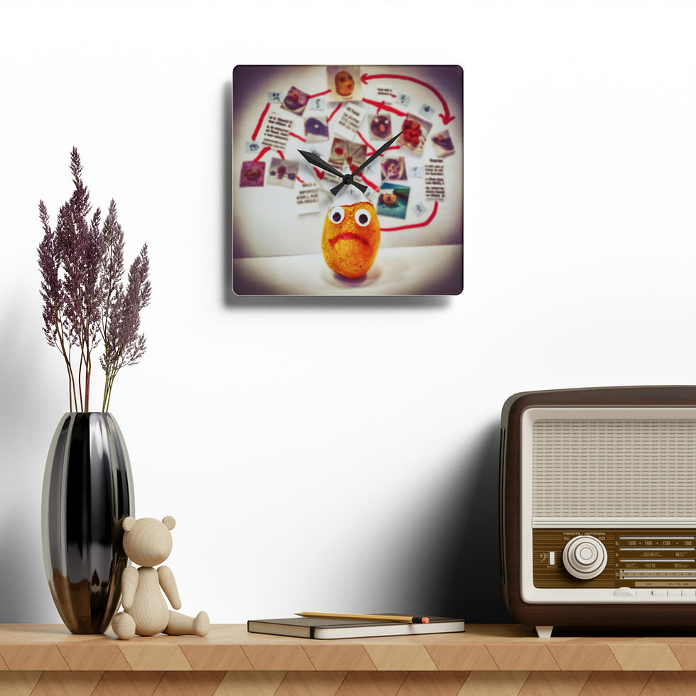 Thumbnail: Dirty Foiled Kumquat Clock