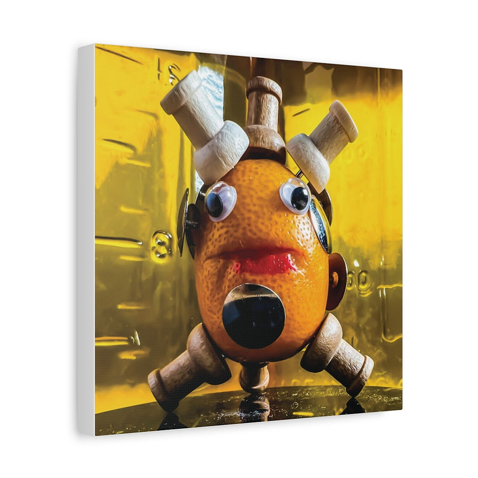 Thumbnail: Canvas of a Dirty Tacky Kumquat