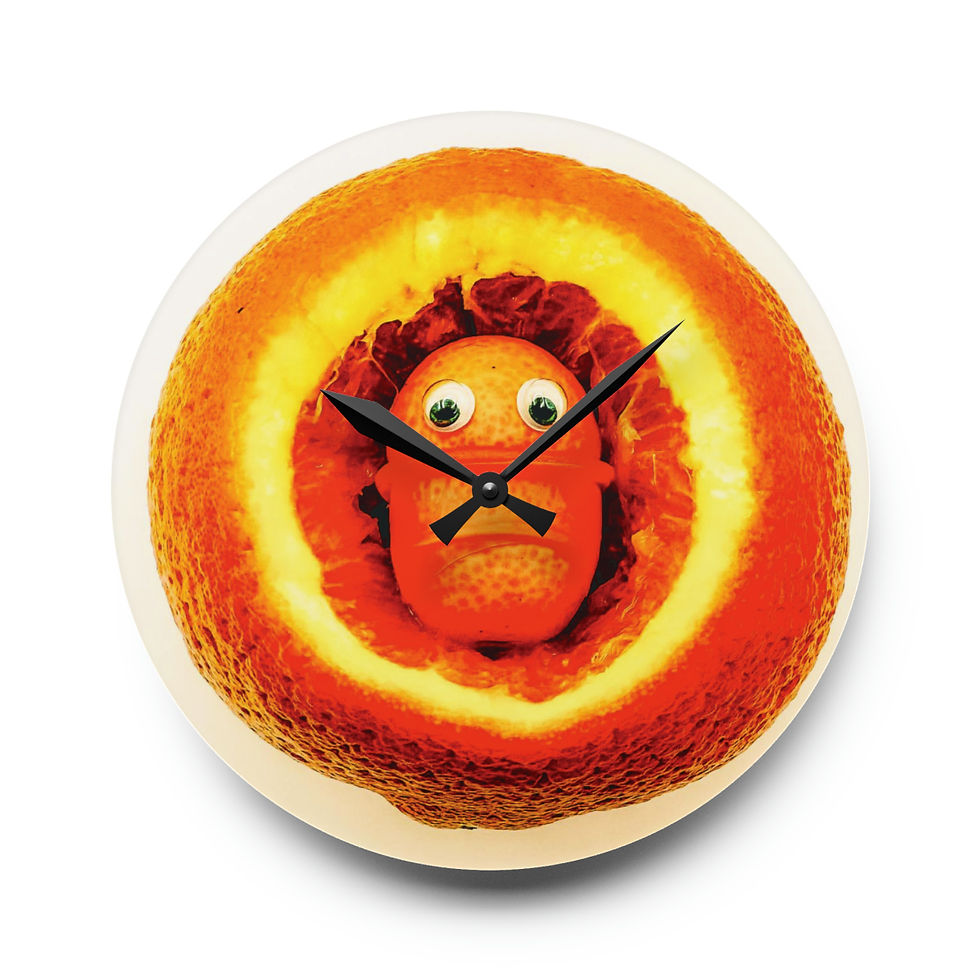 Thumbnail: Dirty Orange Kumquat Clock