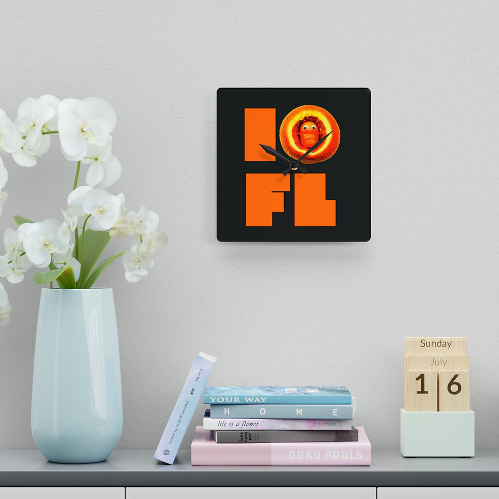 Thumbnail: Dirty Orange FL Clock
