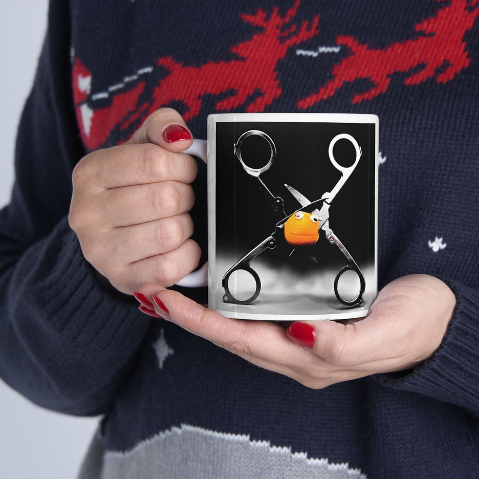 Dirty Scissored Kumquat Mug