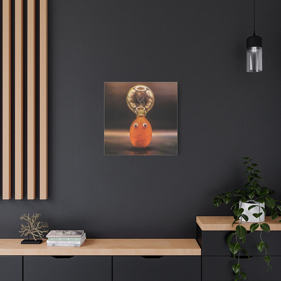 Thumbnail: Canvas of a Dirty Bulbed Kumquat