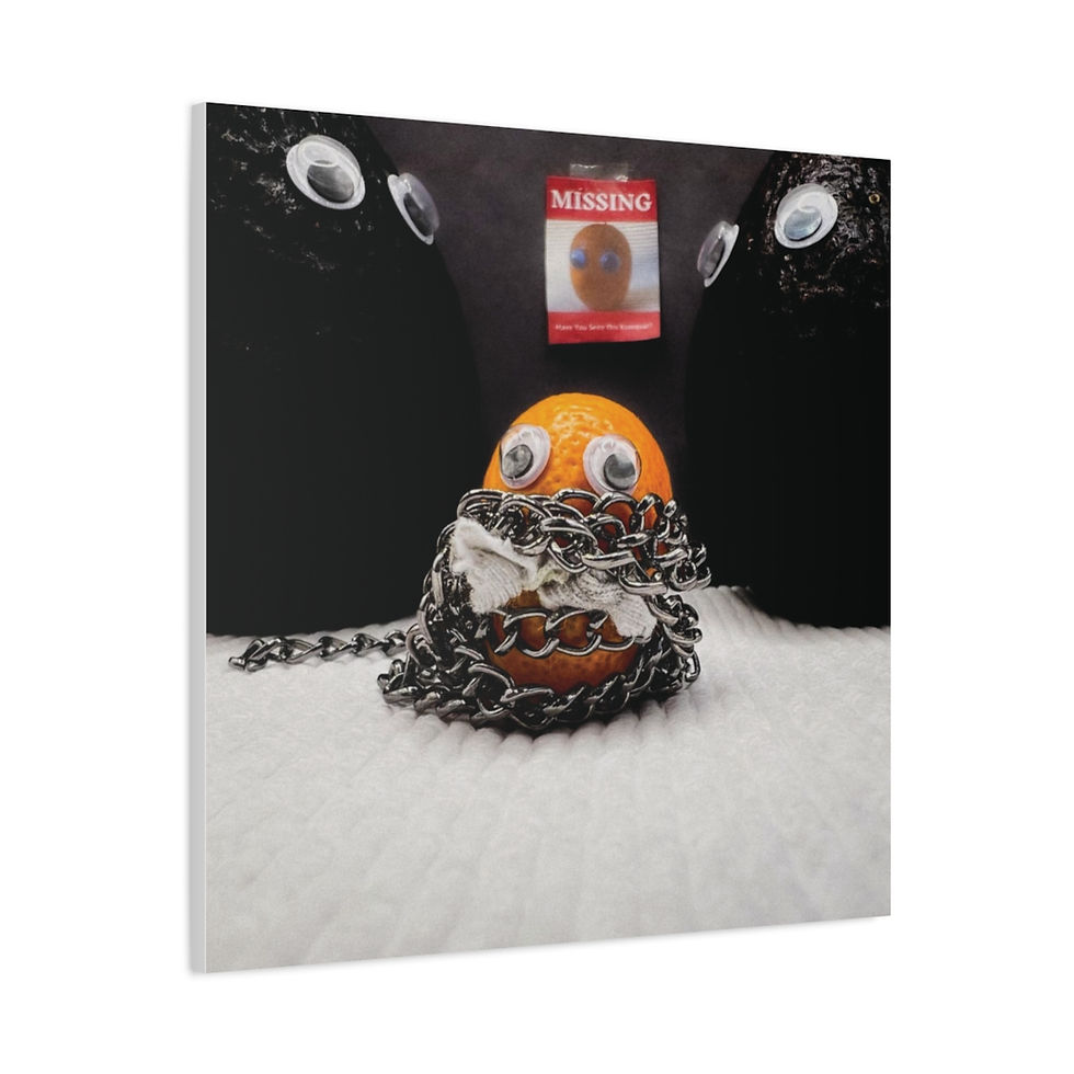 Thumbnail: Canvas of a Dirty Snatched Kumquat