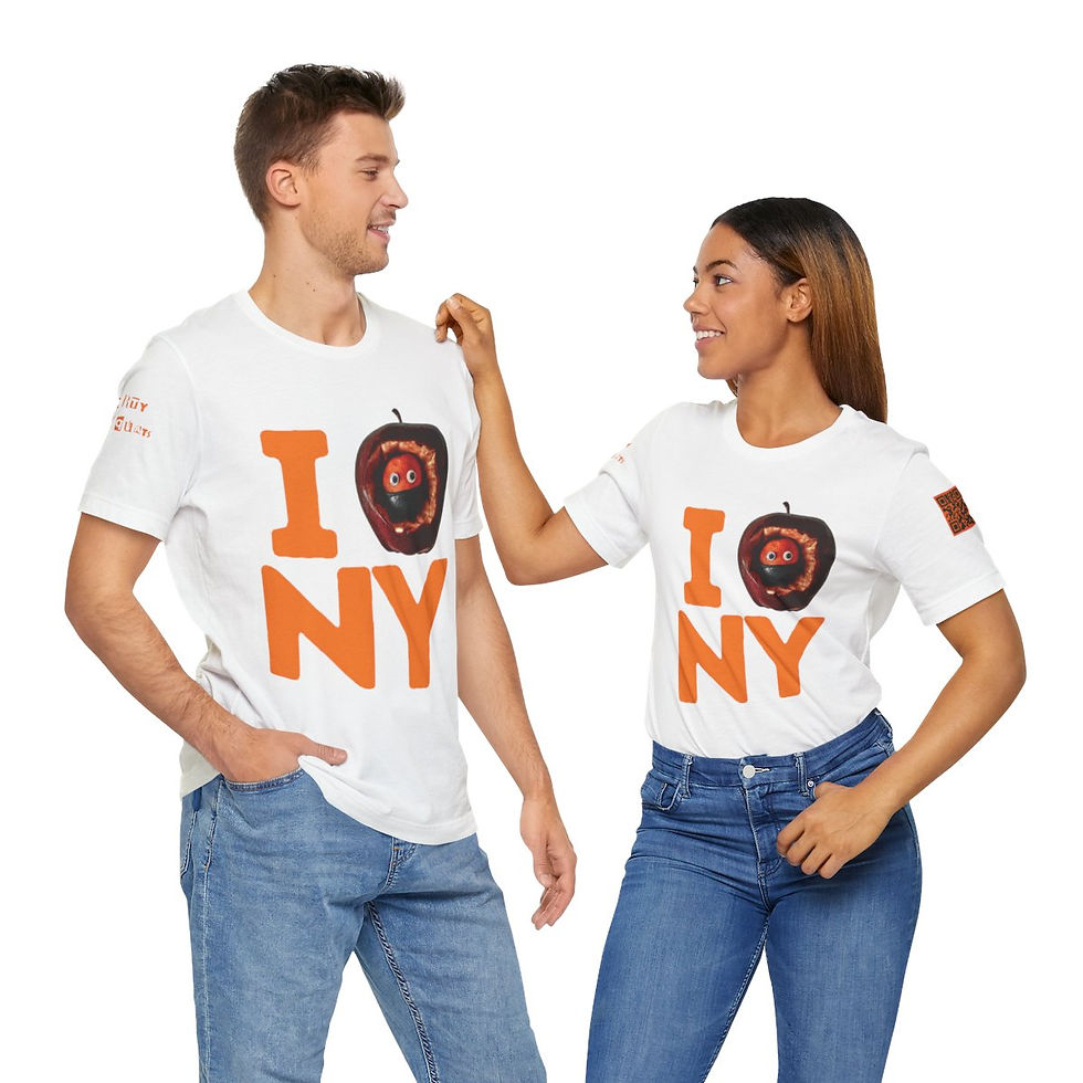 Thumbnail: Dirty Apple NY Tee (Orange Type)
