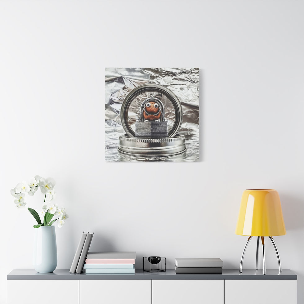 Thumbnail: Canvas of a Dirty Locked Kumquat