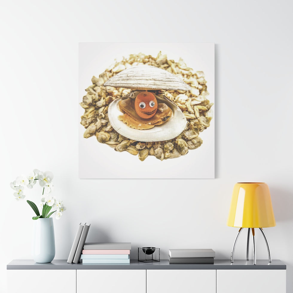 Canvas of a Dirty Clammy Kumquat