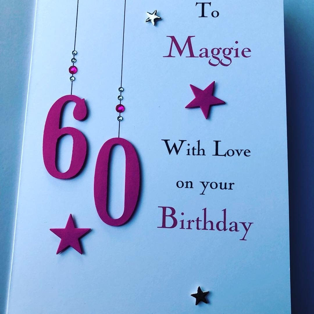 Personalised Handmade Birthday Card 18th 21st 30th 40th 50th 60th Mens Women